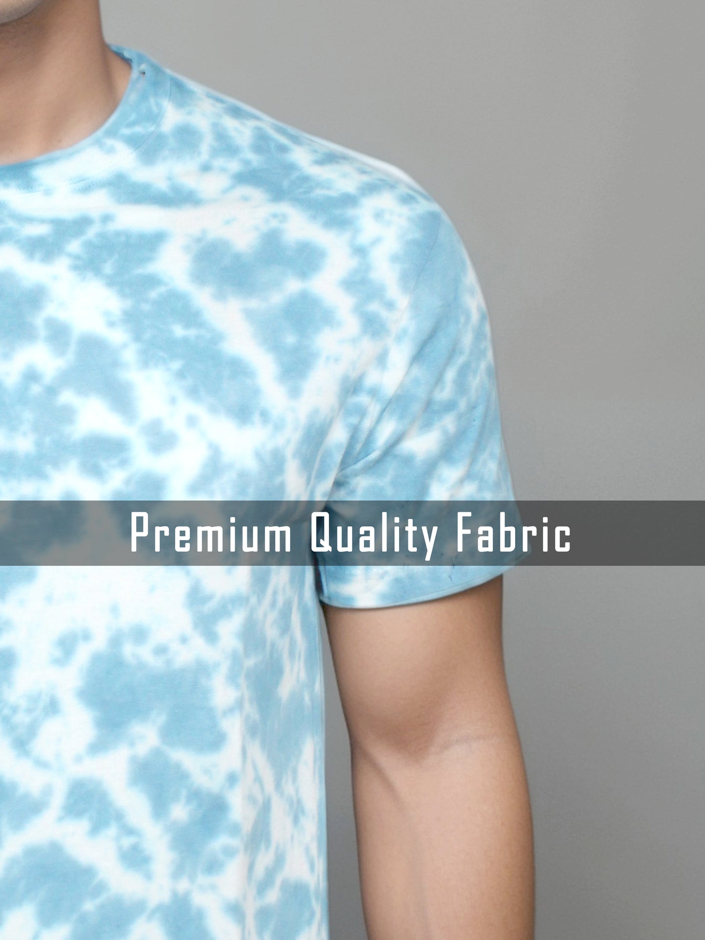 Classic Sky Blue Tie-Dye T-Shirt