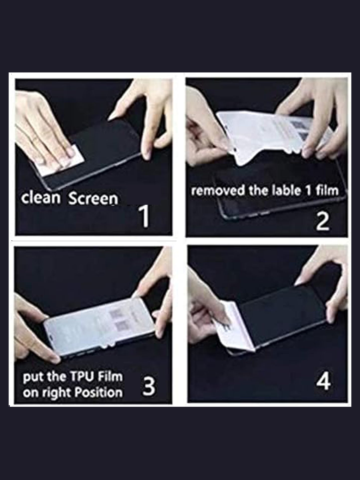 IPhone Back Tampered Glass Protector Guard | Slim and 9H Hardness Glass | Style: IP_BG_25