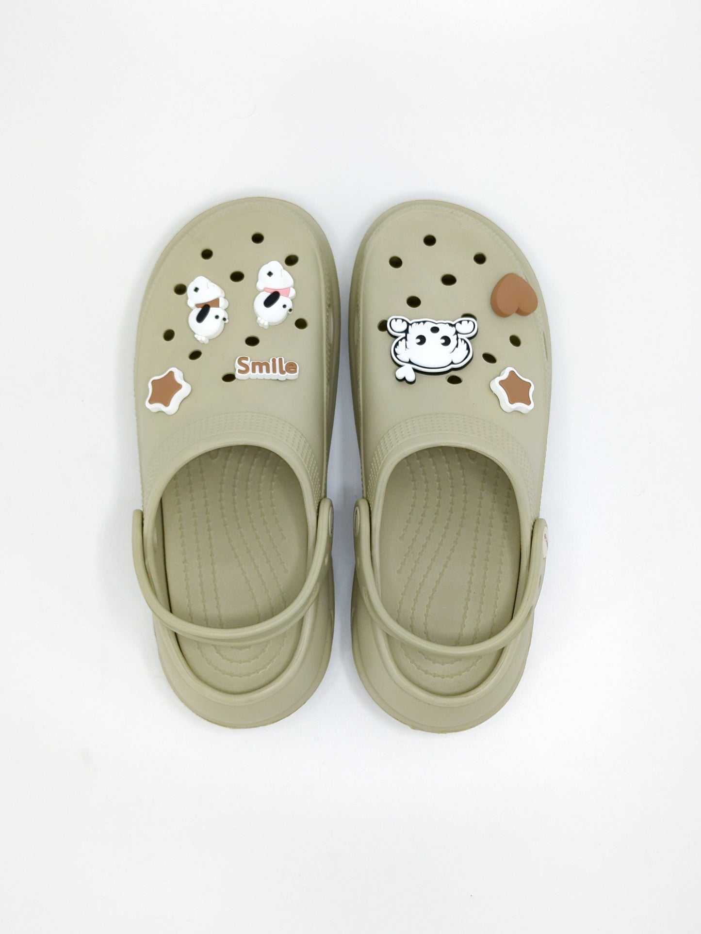 Elevated Clogs for Women | Grey