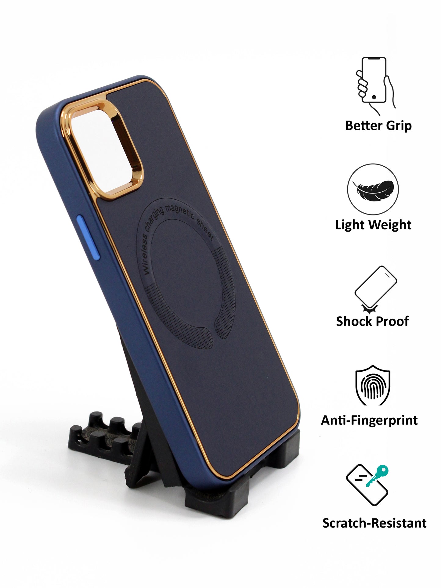 IPhone Premium Soft Polycarbonate Case/Cover | Navy Colour