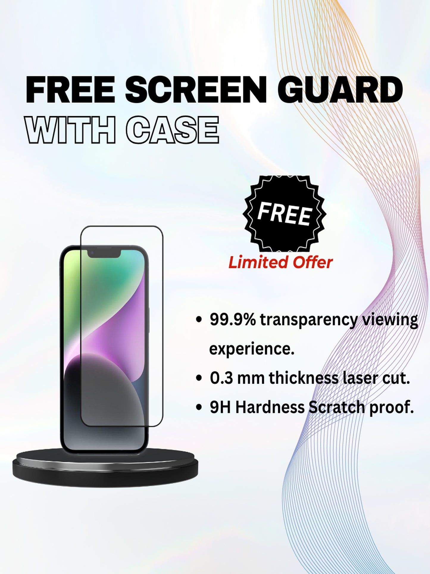 IPhone Premium Soft Polycarbonate Case/Cover | Blue Colour