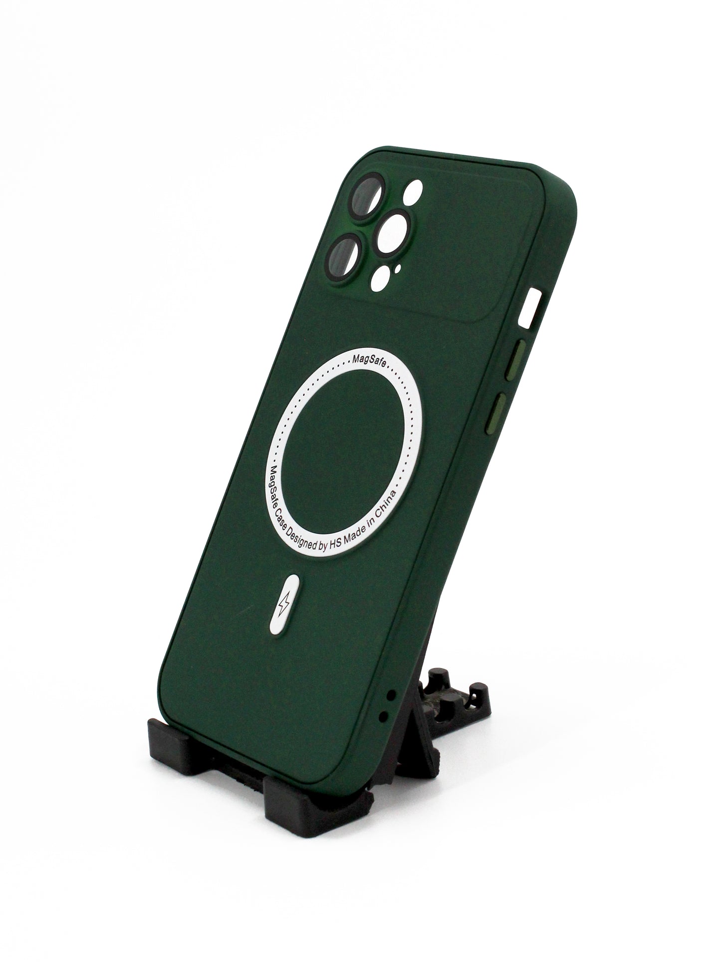 IPhone Premium Soft Polycarbonate Case/Cover | Magsafe Wireless Magnetic Support, Green Color