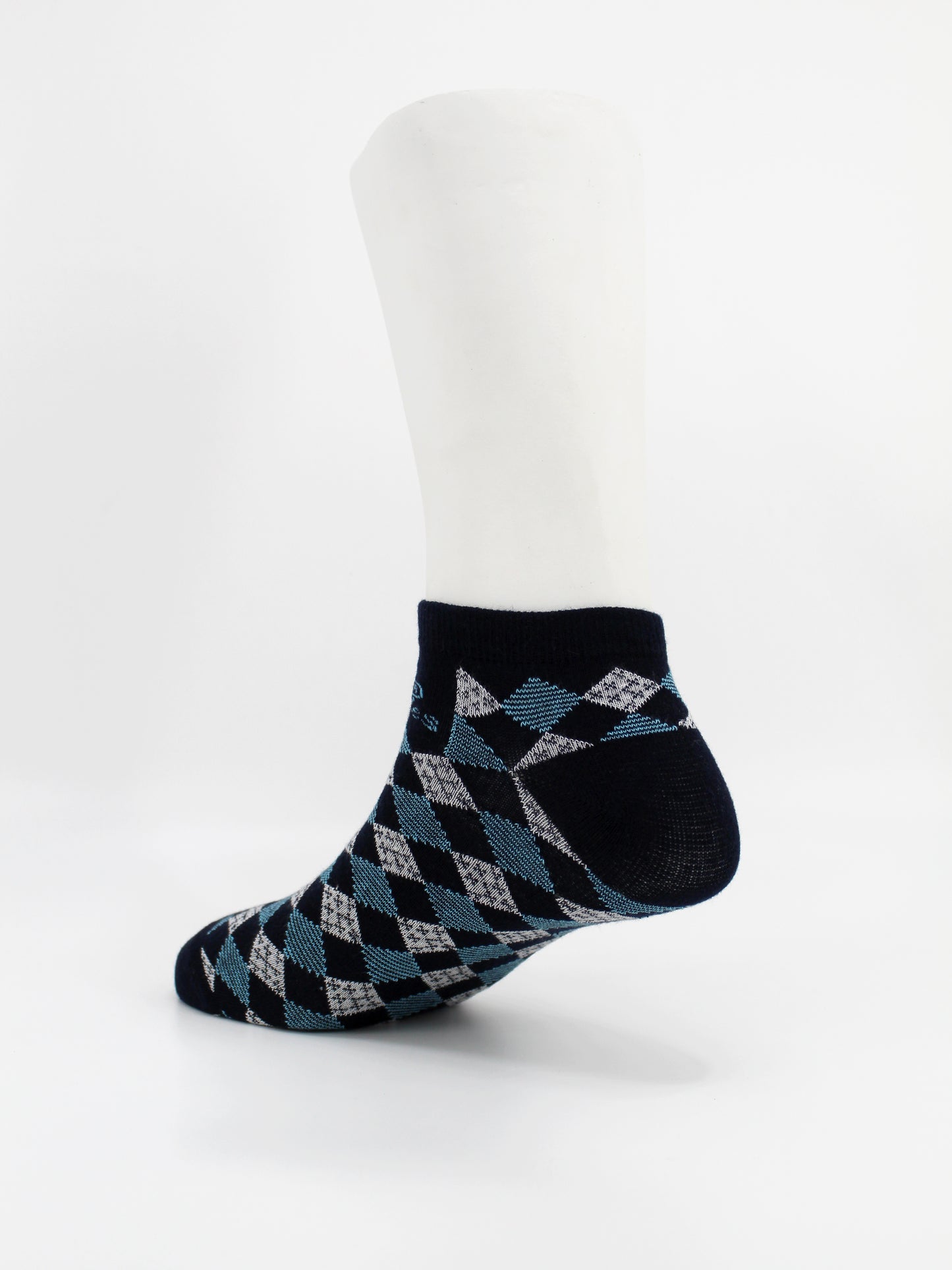 Unisex Cotton Low Ankle Socks | Navy Color - Pack of 3