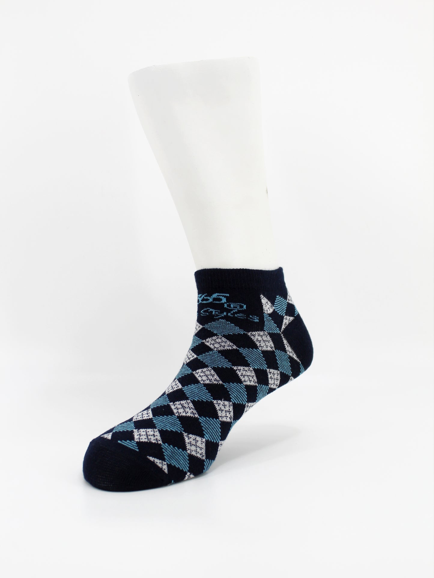 Unisex Cotton Low Ankle Socks | Navy Color - Pack of 3