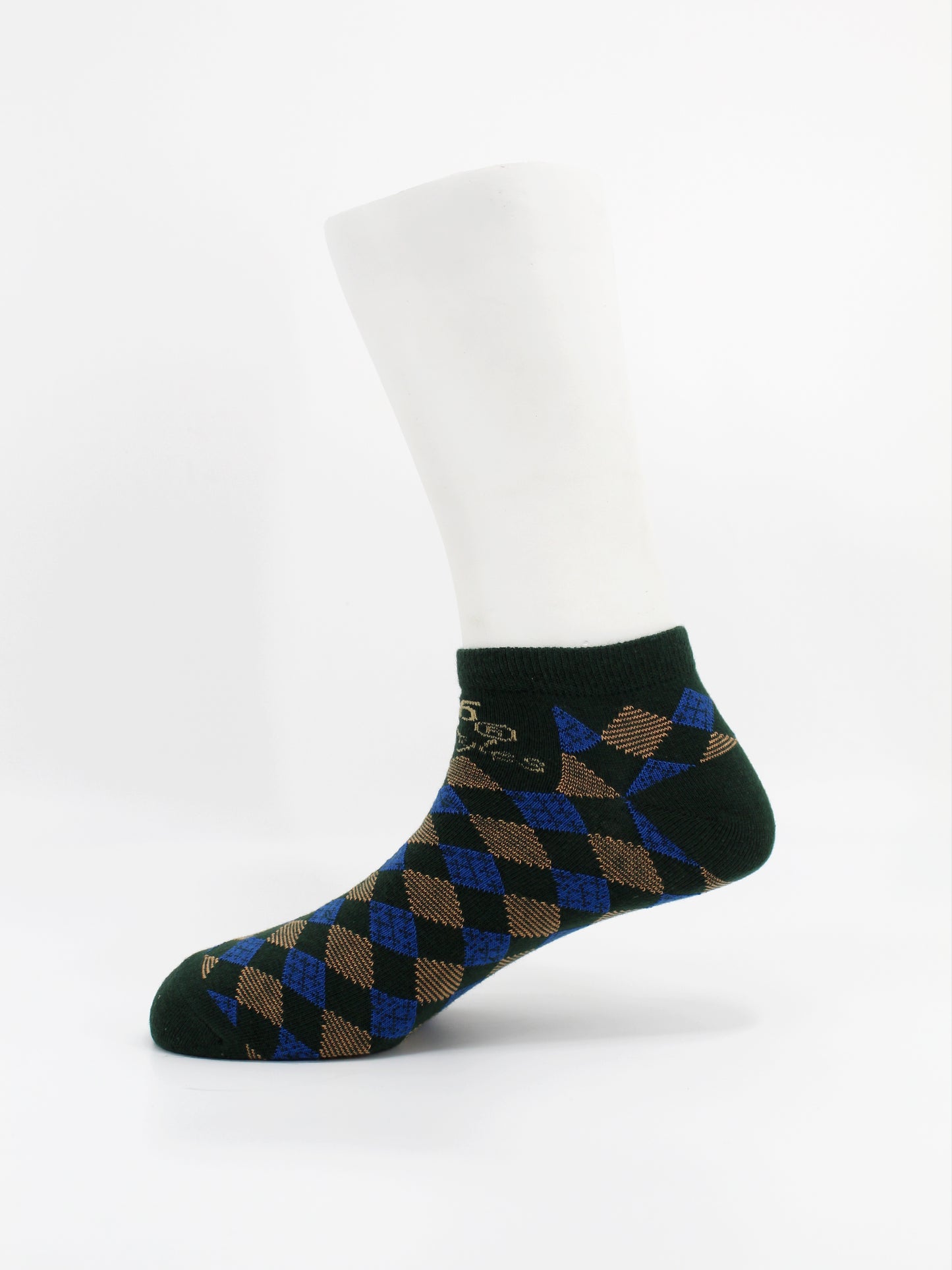 Unisex Cotton Low Ankle Socks | Green Color - Pack of 3