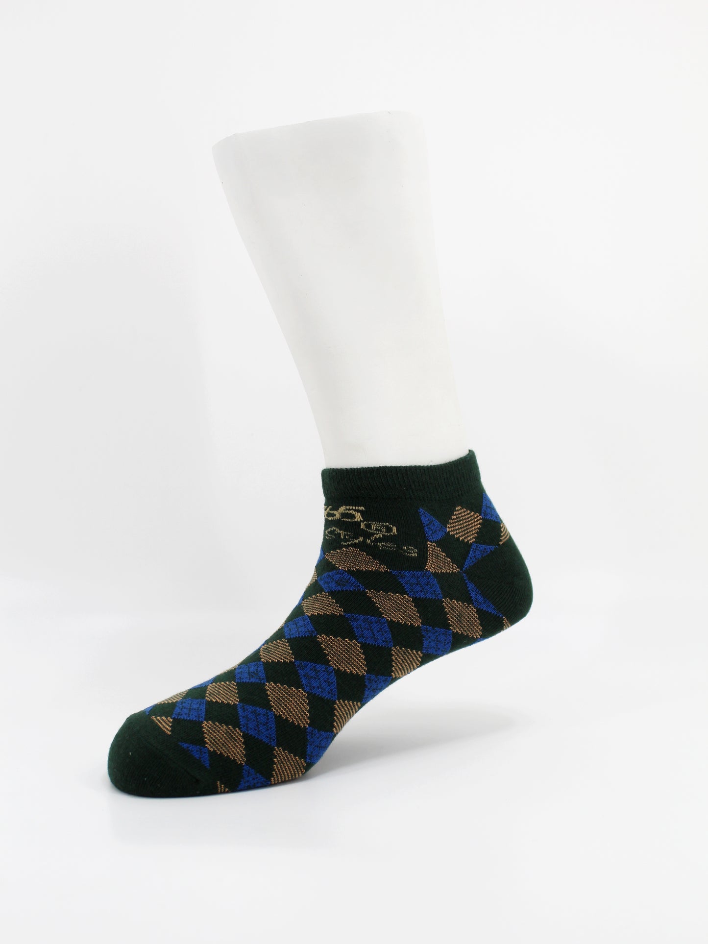 Unisex Cotton Low Ankle Socks | Green Color - Pack of 3