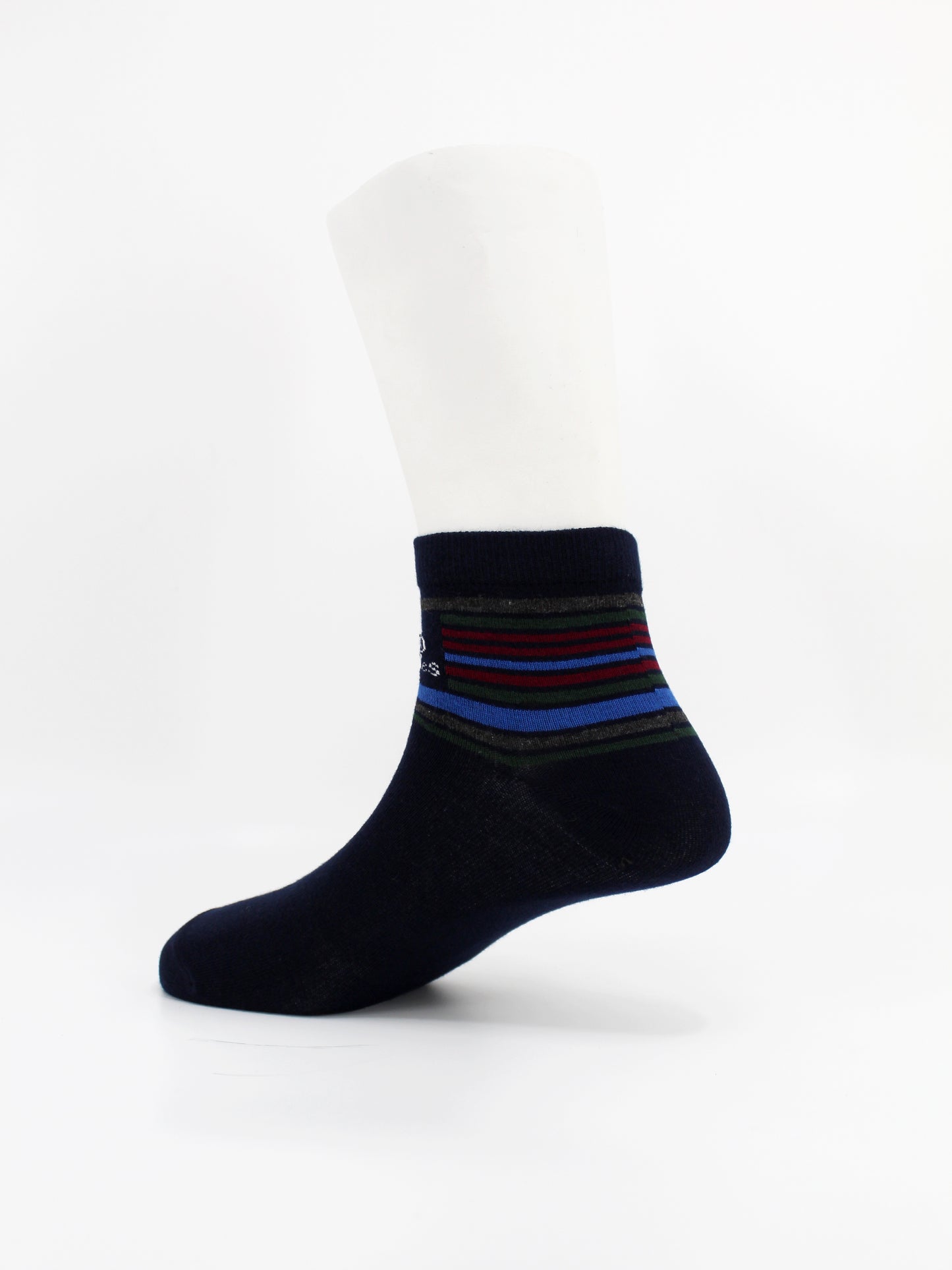 Unisex Cotton Ankle Socks | Multi Color - Pack of 3