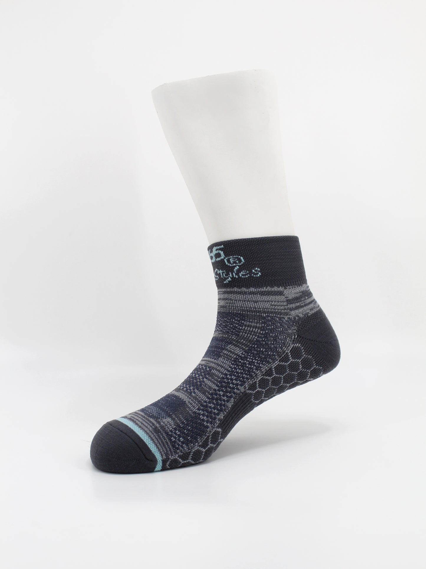 Unisex Cotton Terry Ankle Socks | Multi Color - Pack of 3