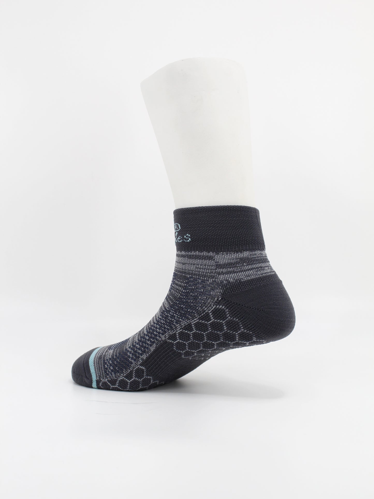 Unisex Cotton Terry Ankle Socks | Grey Color - Pack of 3