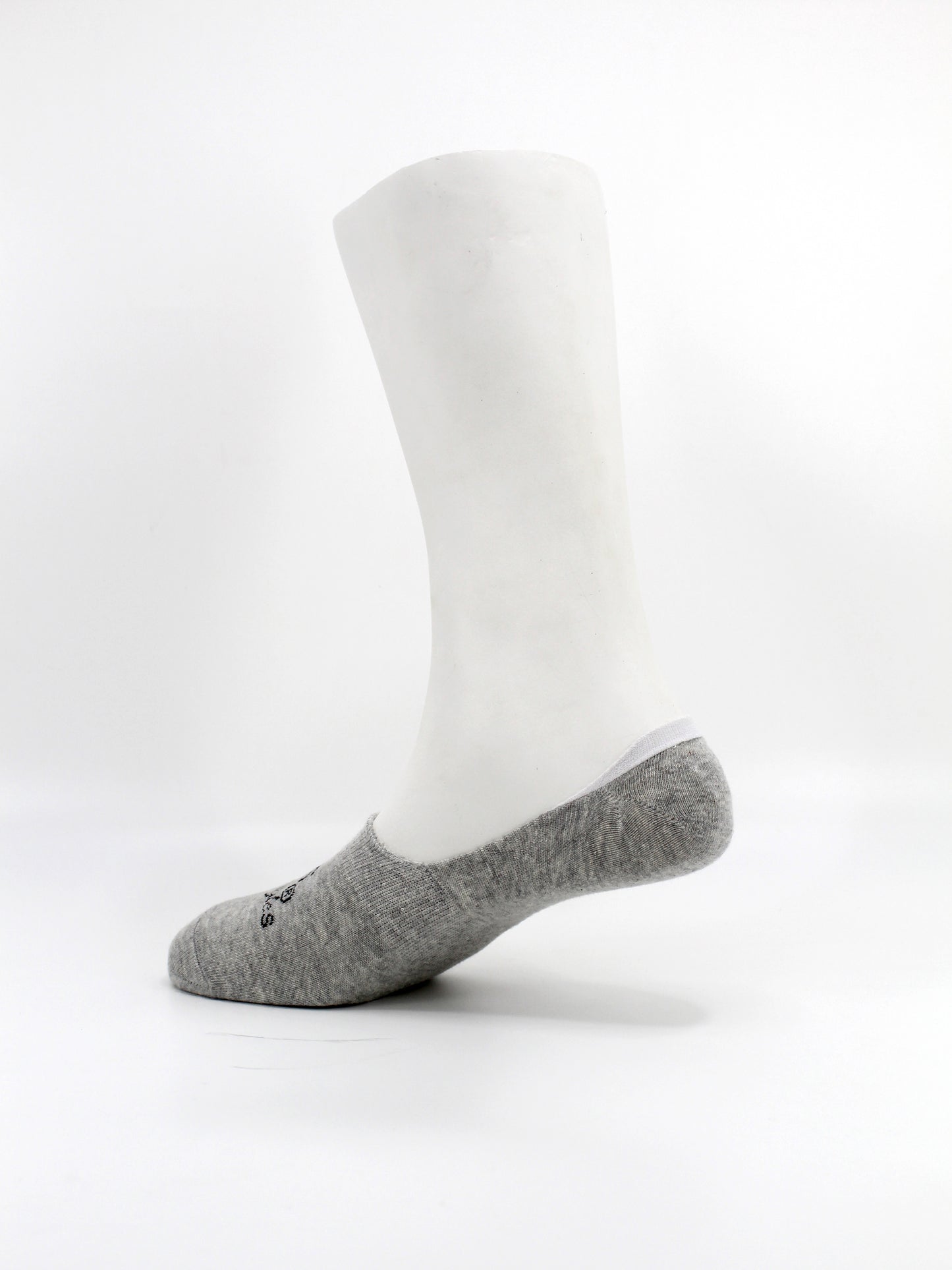Unisex Cotton No-show Socks | Grey Color - Pack of 3