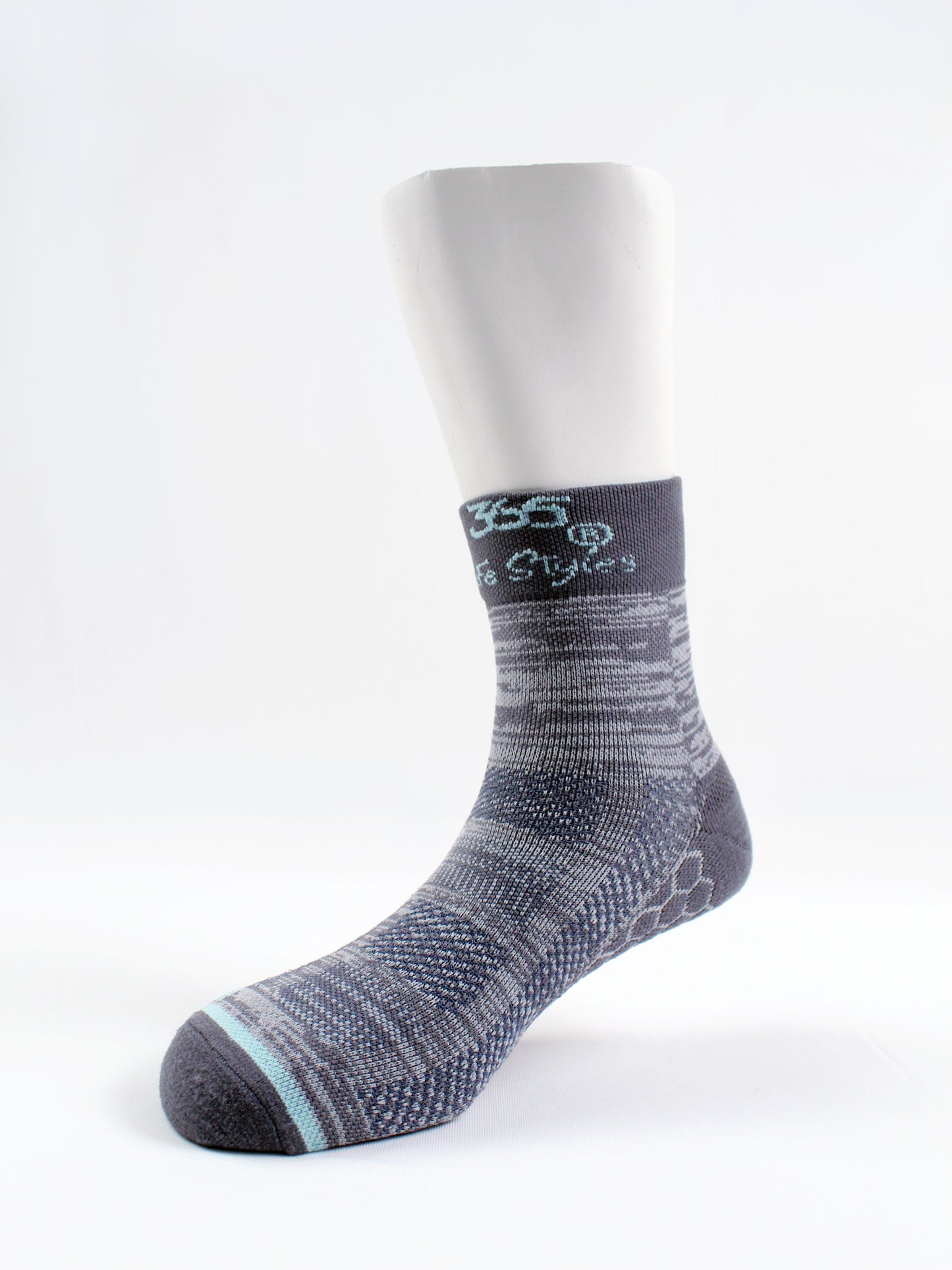 Unisex Cotton Full Length Socks | Grey Color - Pack of 3