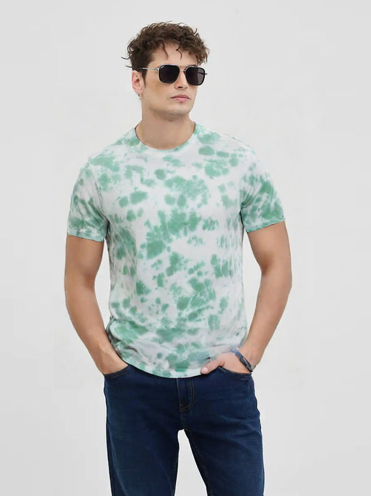 Classic Green Tie-Dye T-Shirt