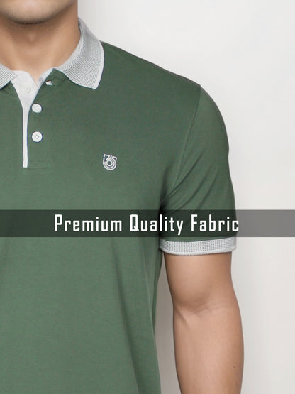 Elegance Green Polo Tees