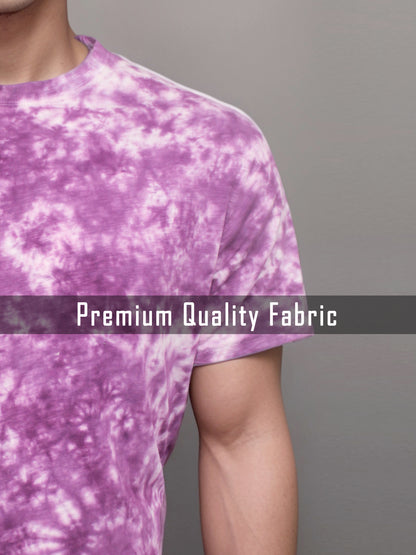 Classic Magenta Tie-Dye T-Shirt