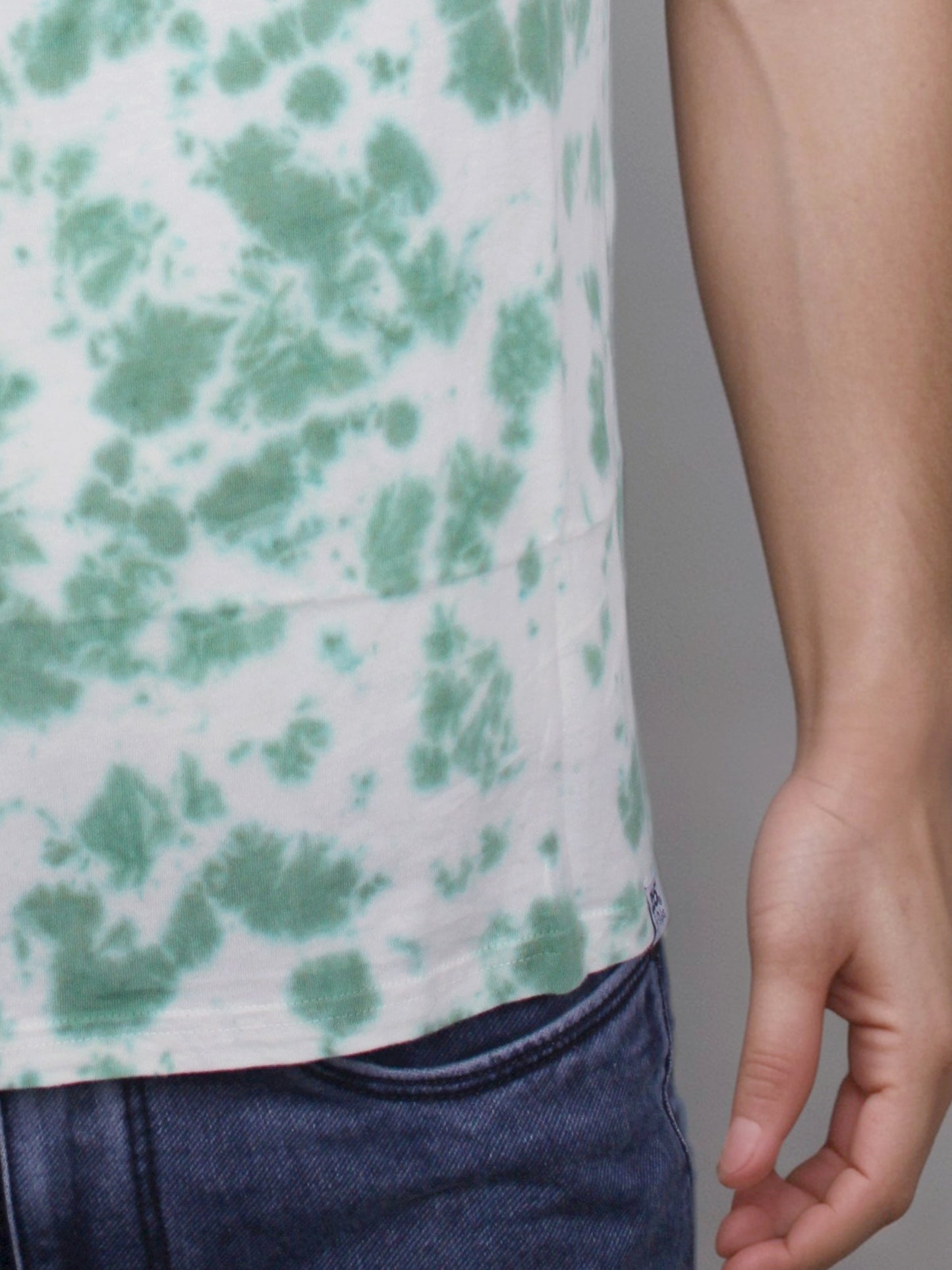 Classic Green Tie-Dye T-Shirt