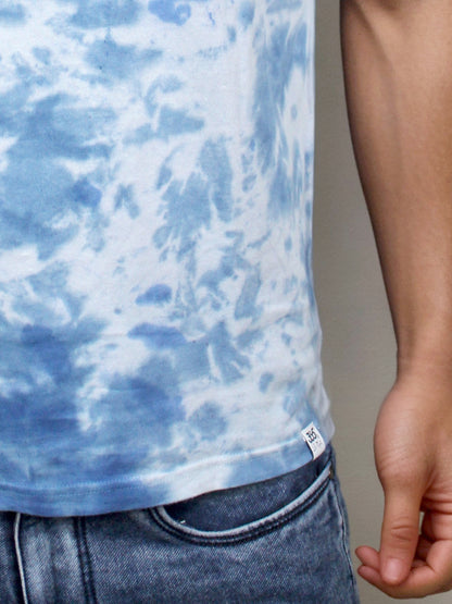 Classic Blue Tie-Dye T-Shirt