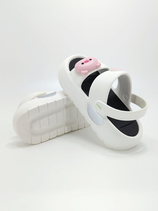 Adorable Piggy clogs for Women | White