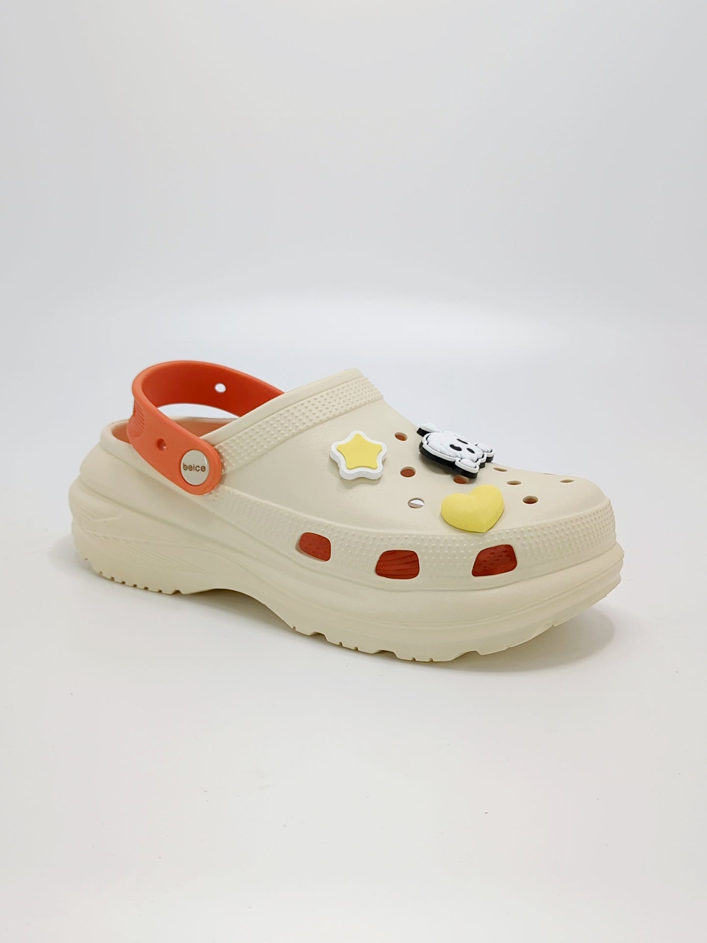 Elevated Clogs for Women | Cream