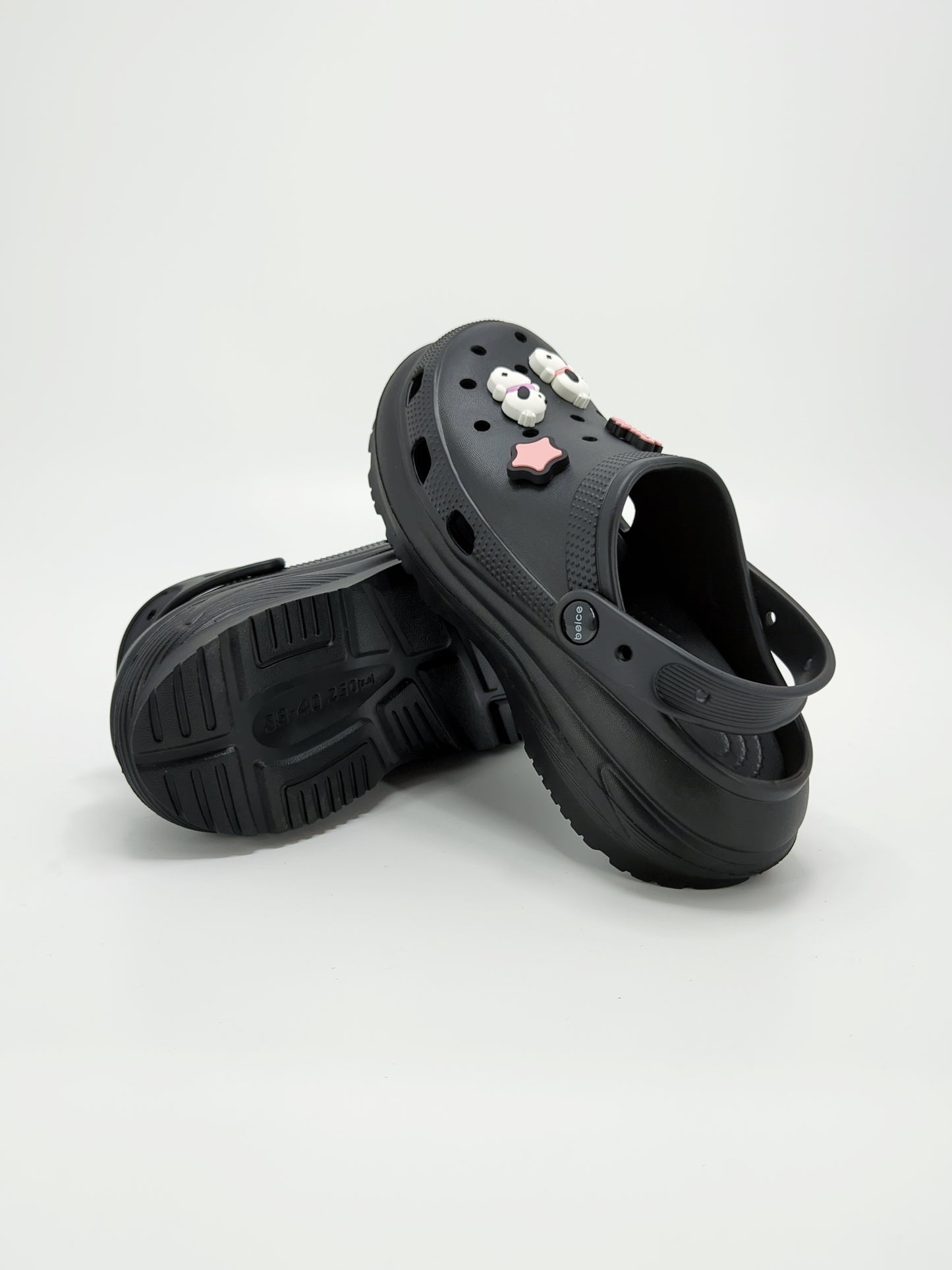 Elevated Clogs for Women | Black