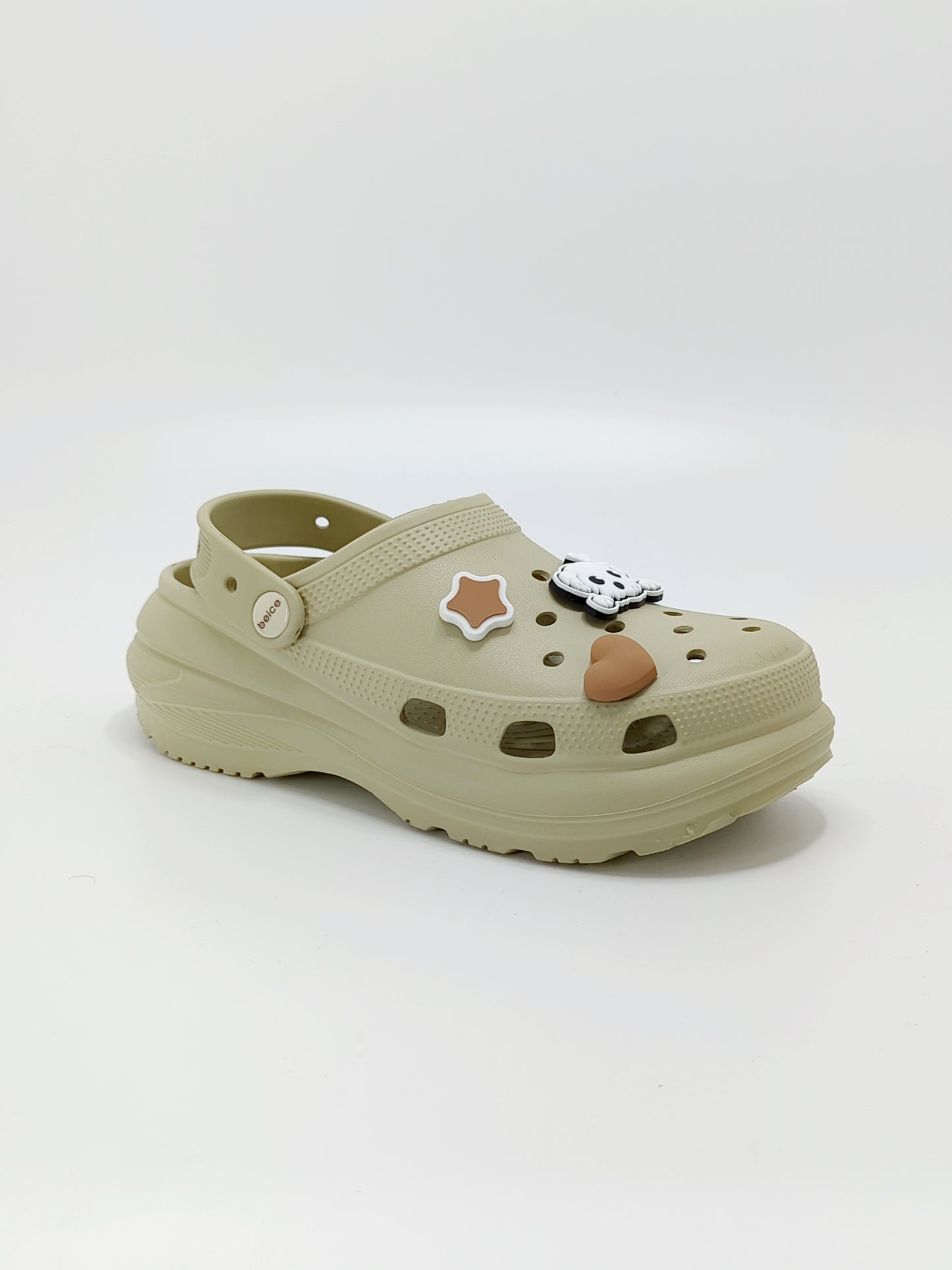 Elevated Clogs for Women | Grey