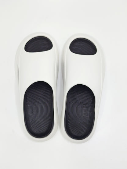 Modern Minimalist Slide for Men | White