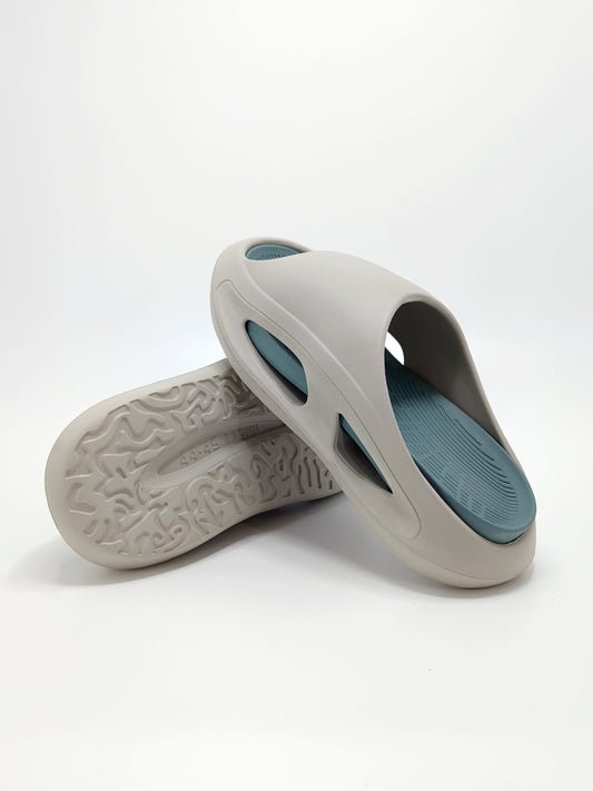 Modern Minimalist Slide for Men | Grey