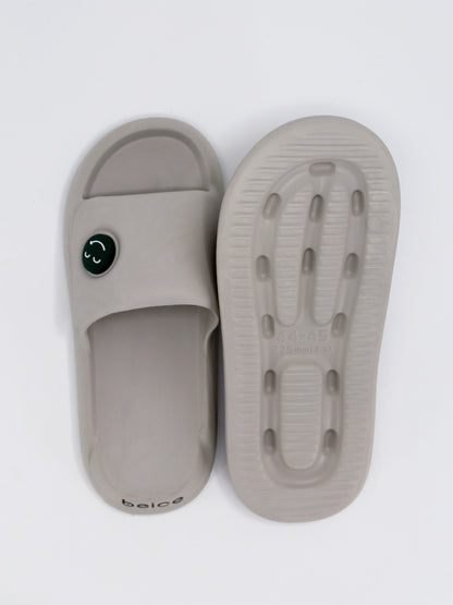 Classic Smiley Slide for Men | Grey