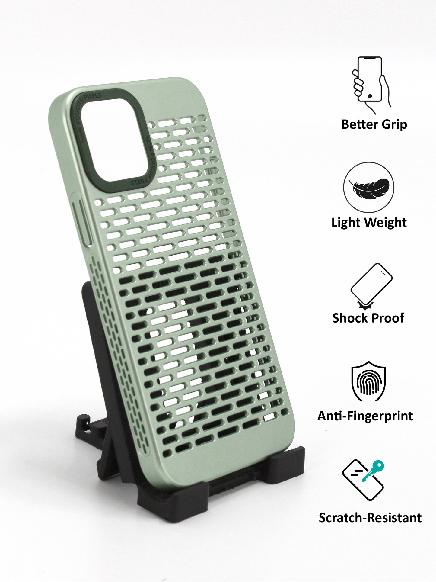 IPhone Premium Soft Polycarbonate Case/Cover | Green Colour