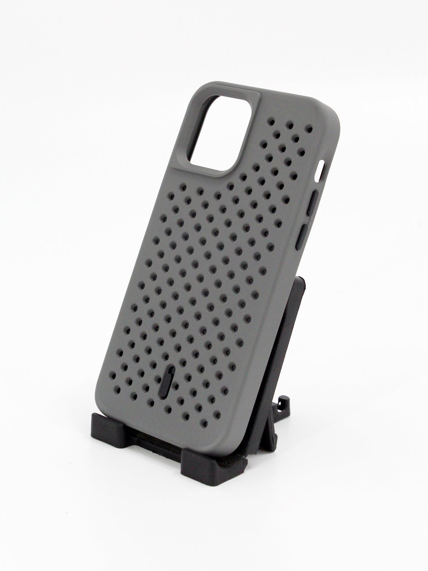 IPhone Premium Soft Polycarbonate Case/Cover | Grey Colour | Style: IP_05