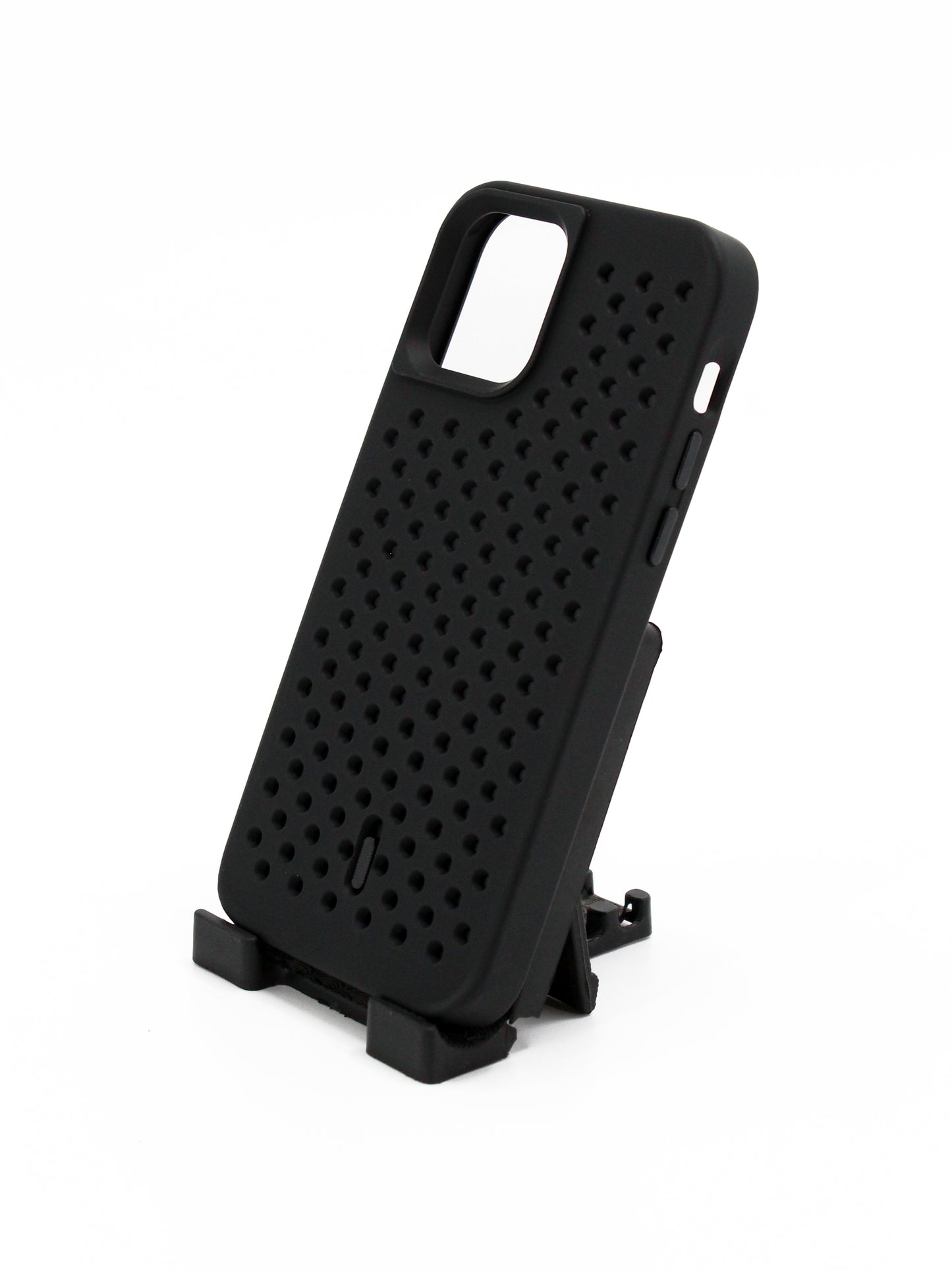 IPhone Premium Soft Polycarbonate Case/Cover | Black Colour | Style: IP_05