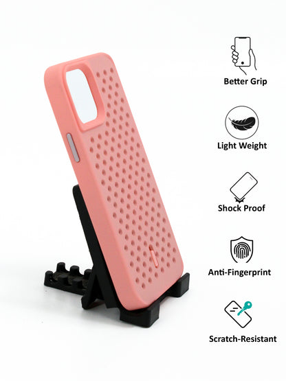 IPhone Premium Soft Polycarbonate Case/Cover | Pink Colour | Style: IP_05