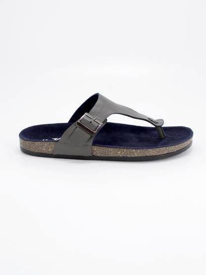 Men's PU Cork Light Weight Sandals | Grey Colour