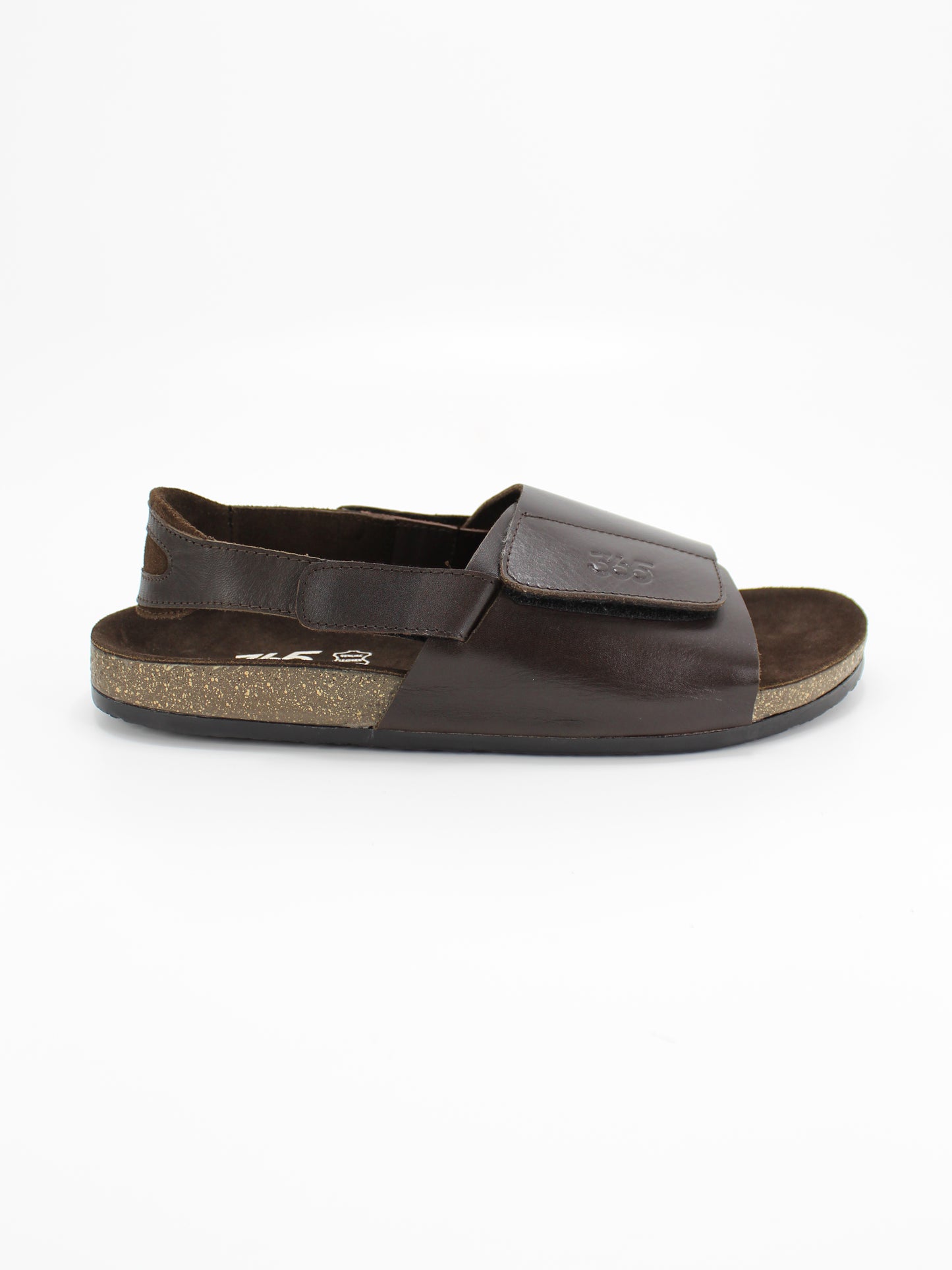 Men's PU Cork Light Weight Sandals | Brown Colour