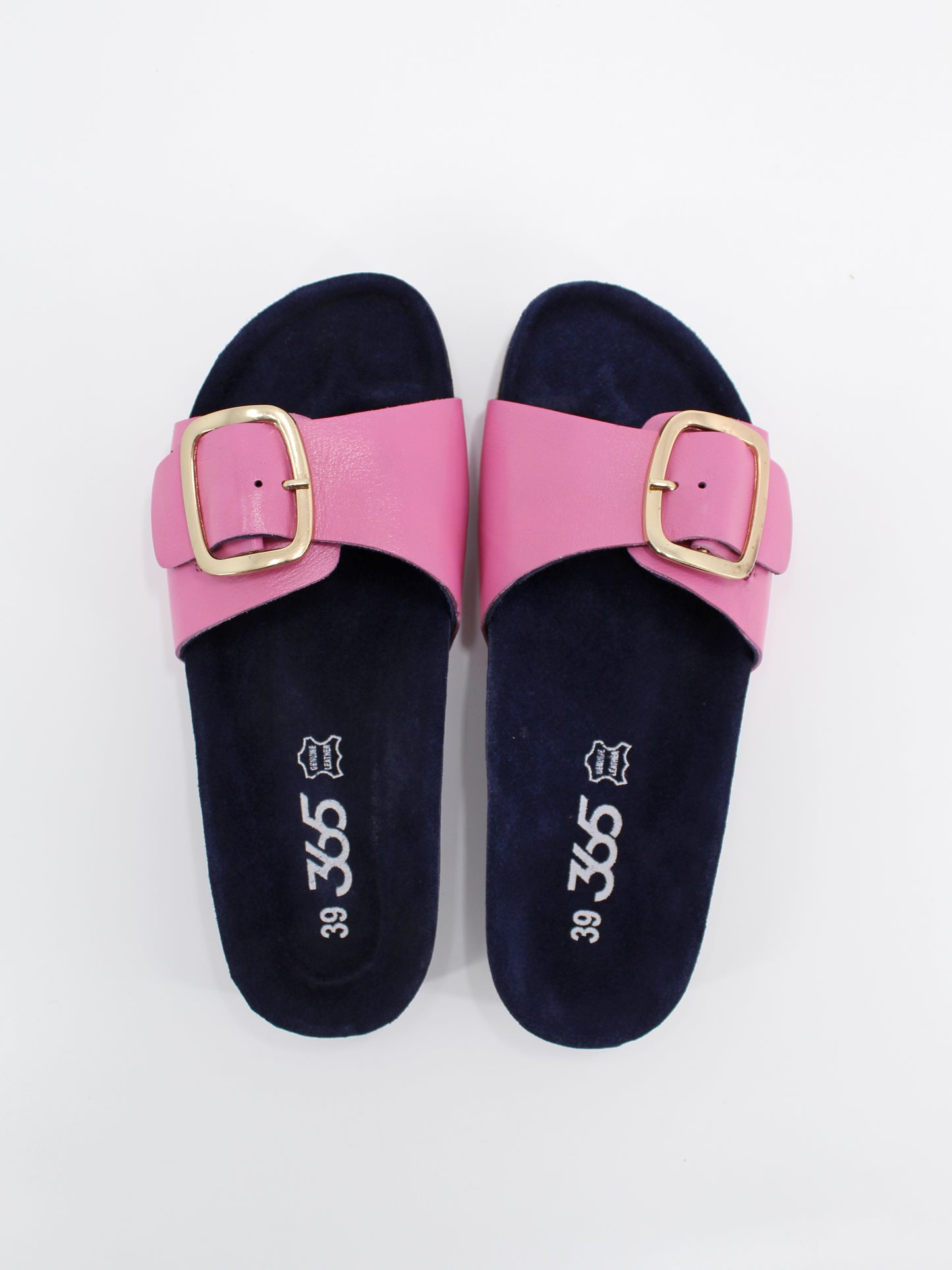 Women's PU Cork Light Weight Sandals | Pink Colour