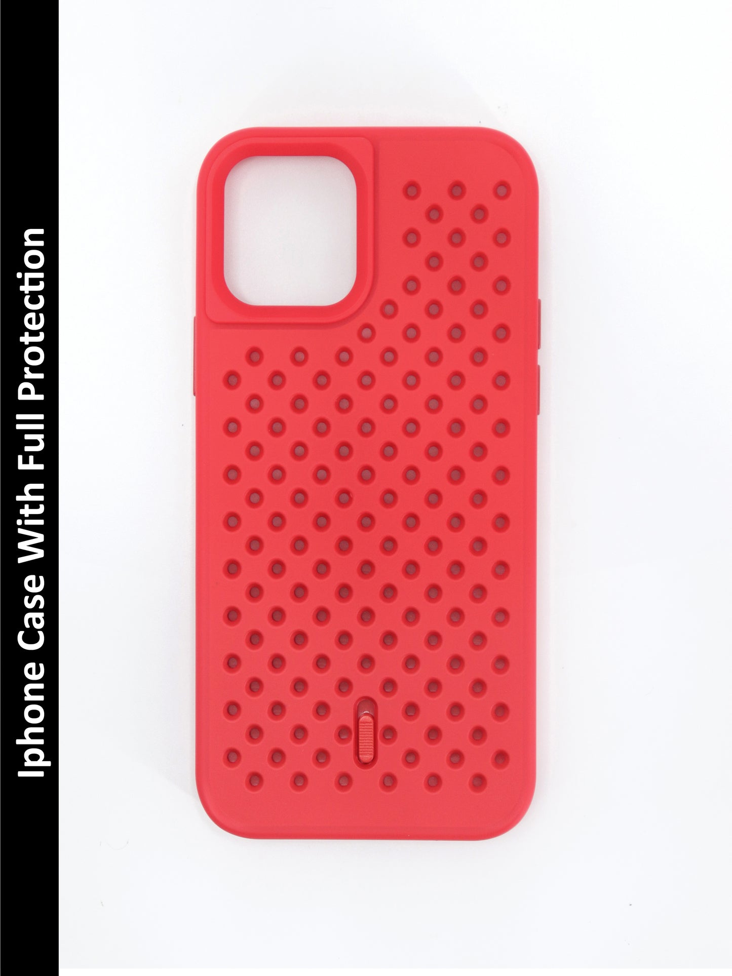 IPhone Premium Soft Polycarbonate Case/Cover | Red Colour | Style: IP_05