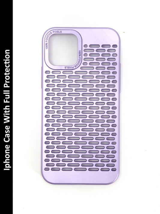 IPhone Premium Soft Polycarbonate Case/Cover | Purple Colour | Style: IP_01