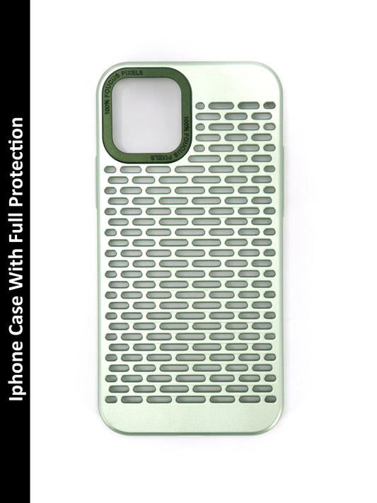 IPhone Premium Soft Polycarbonate Case/Cover | Green Colour | Style: IP_01