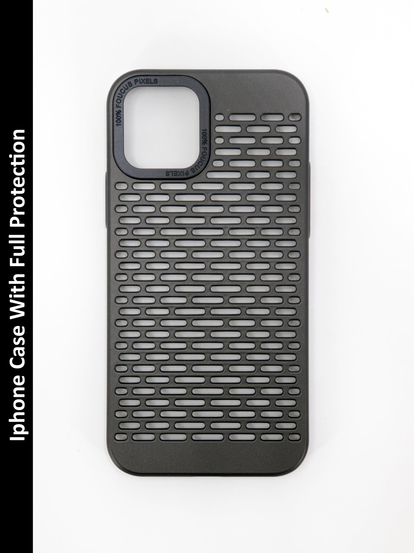 IPhone Premium Soft Polycarbonate Case/Cover | Black Colour | Style: IP_01