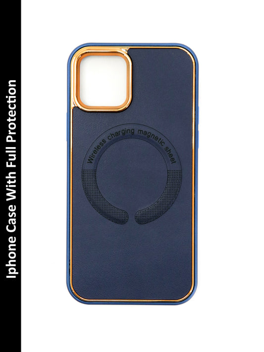 IPhone Premium Soft Polycarbonate Case/Cover | Navy Colour | Style: IP_02