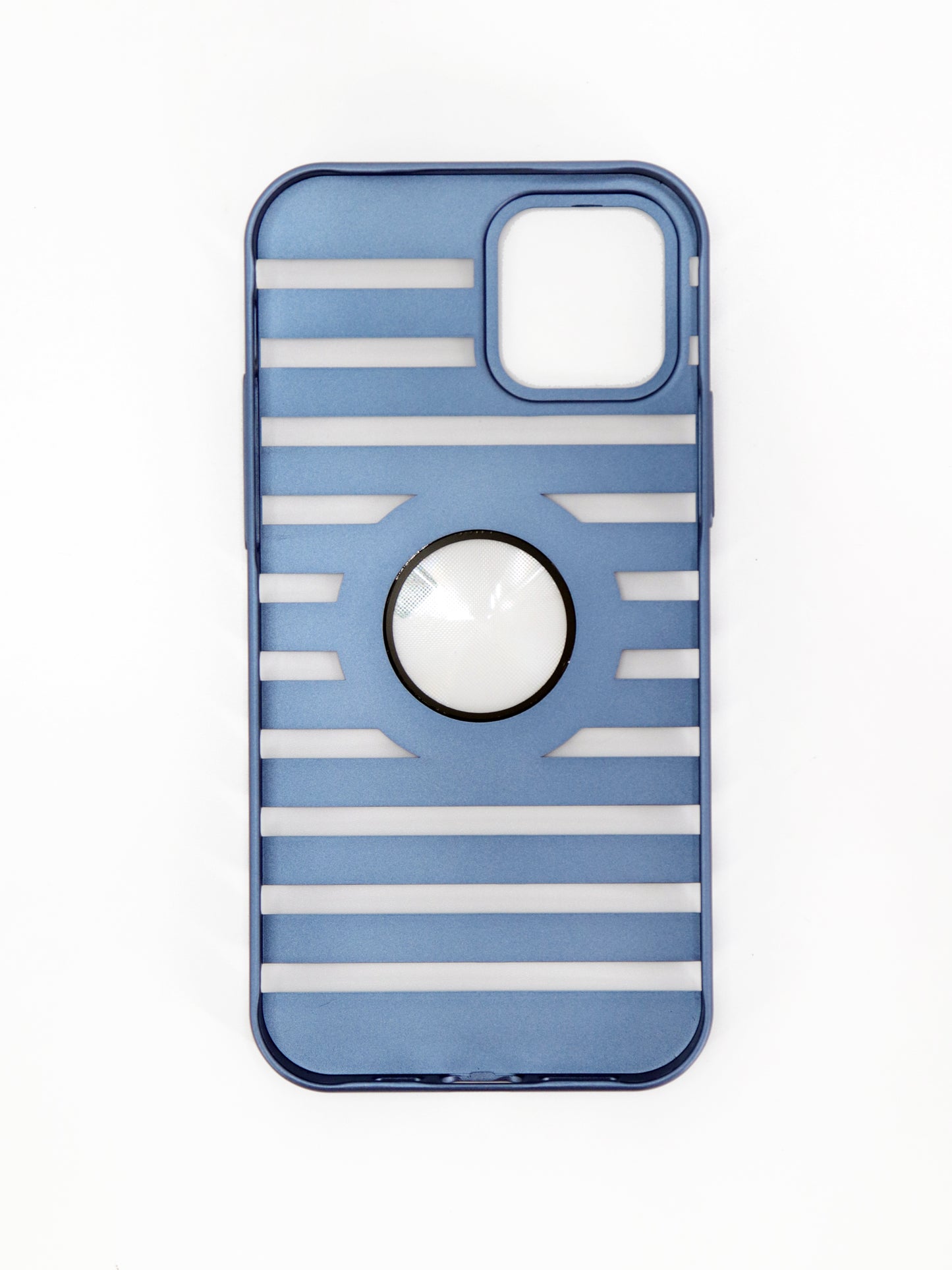 IPhone Premium Soft Polycarbonate Case/Cover | Blue Colour | Style: IP_06