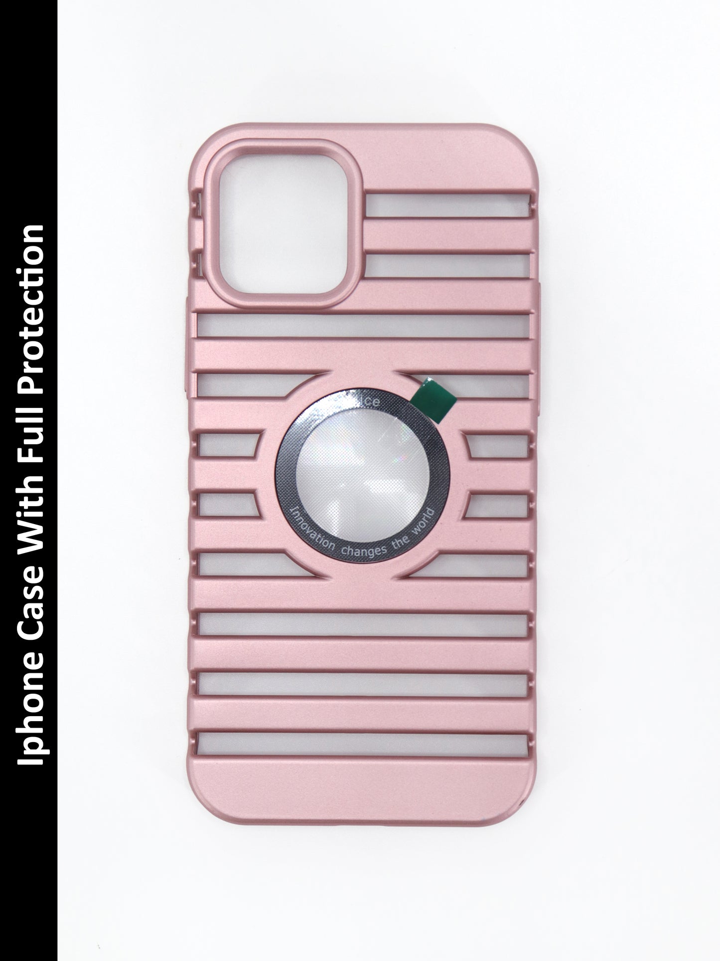 IPhone Premium Soft Polycarbonate Case/Cover | Pink Colour | Style: IP_06