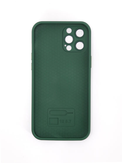 IPhone Premium Soft Polycarbonate Case/Cover | Magsafe Wireless Magnetic Support, Green Color | Style: IP_08