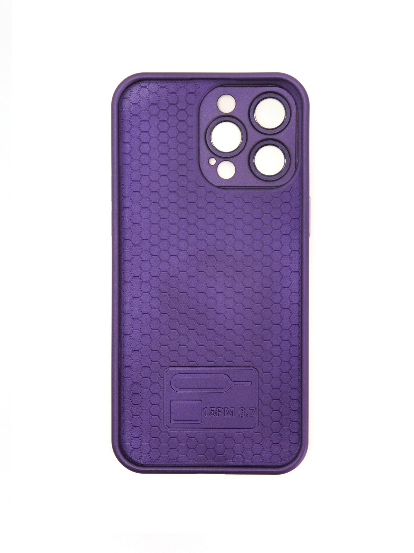 IPhone Premium Soft Polycarbonate Case/Cover | Magsafe Wireless Magnetic Support, Purple Color | Style: IP_08